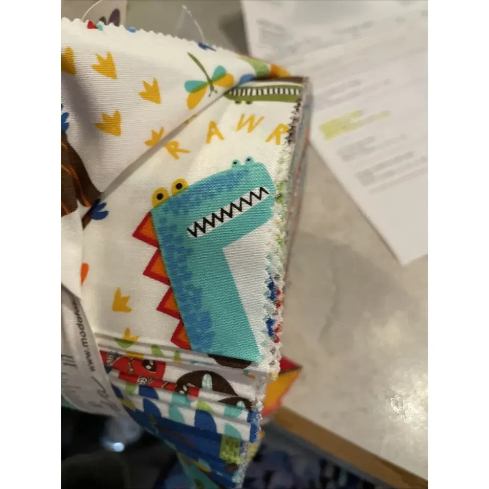 RARE HTF Discontinued Moda Jurassic Jamboree Jelly Roll 2.5